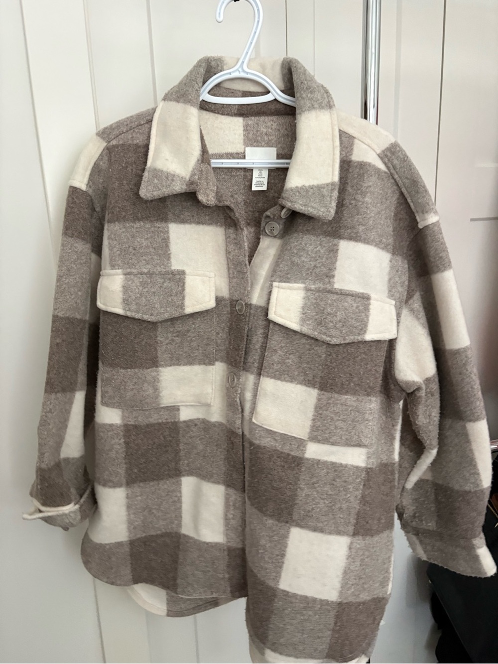 H&M Plaid Shacket